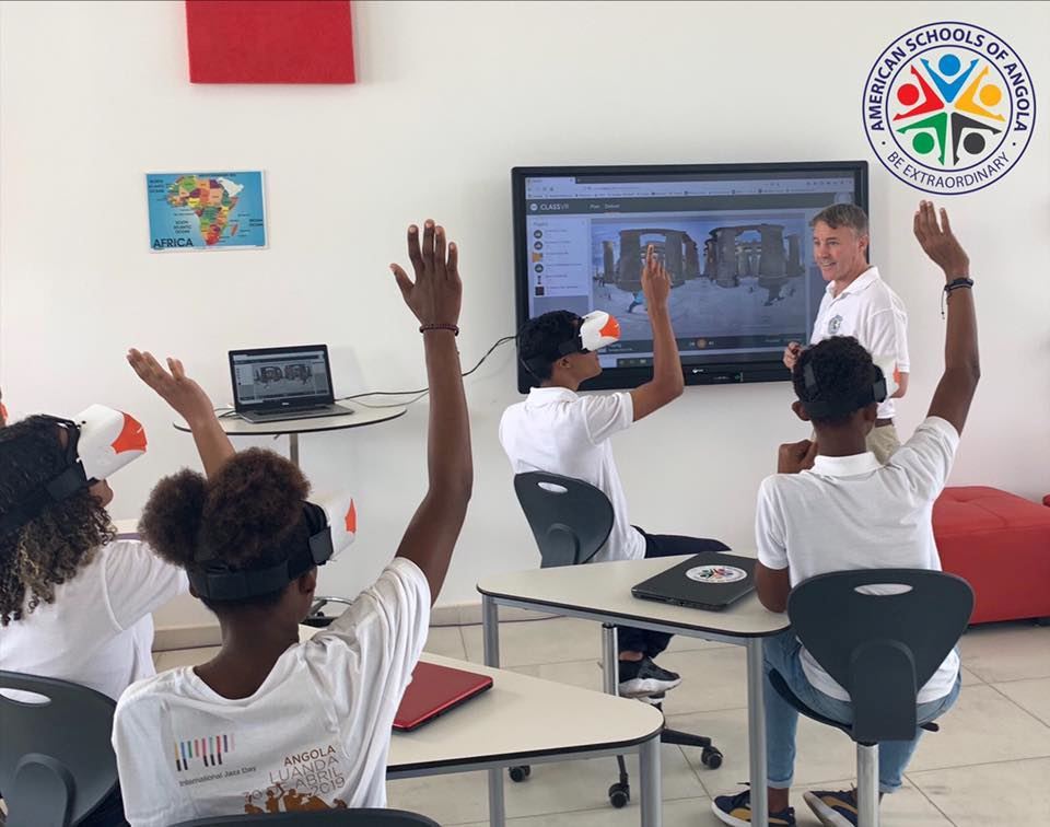 American Schools of Angola. Classroom activities / Technology